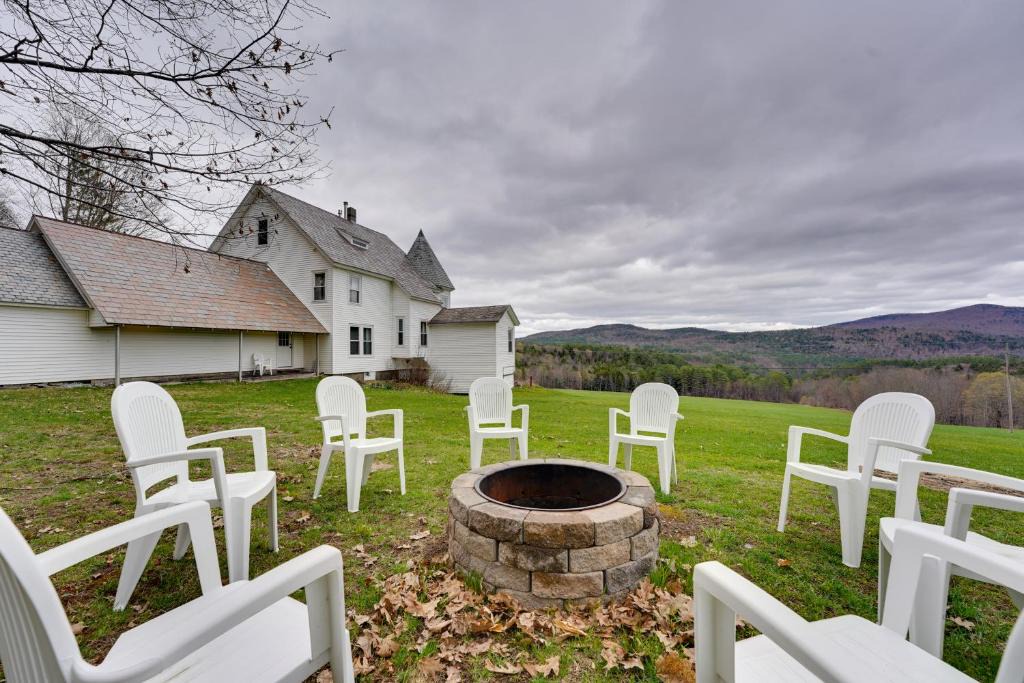 Cavendish House | 17-Acre Vermont Escape with Panoramic Mountain Views