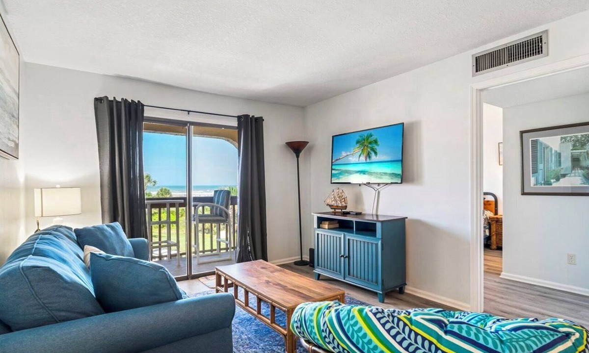 St. Augustine Beach Condo | 2BR/2BA Ocean View Condo – Family-Friendly, Steps to Beach & Historic St. Augustine