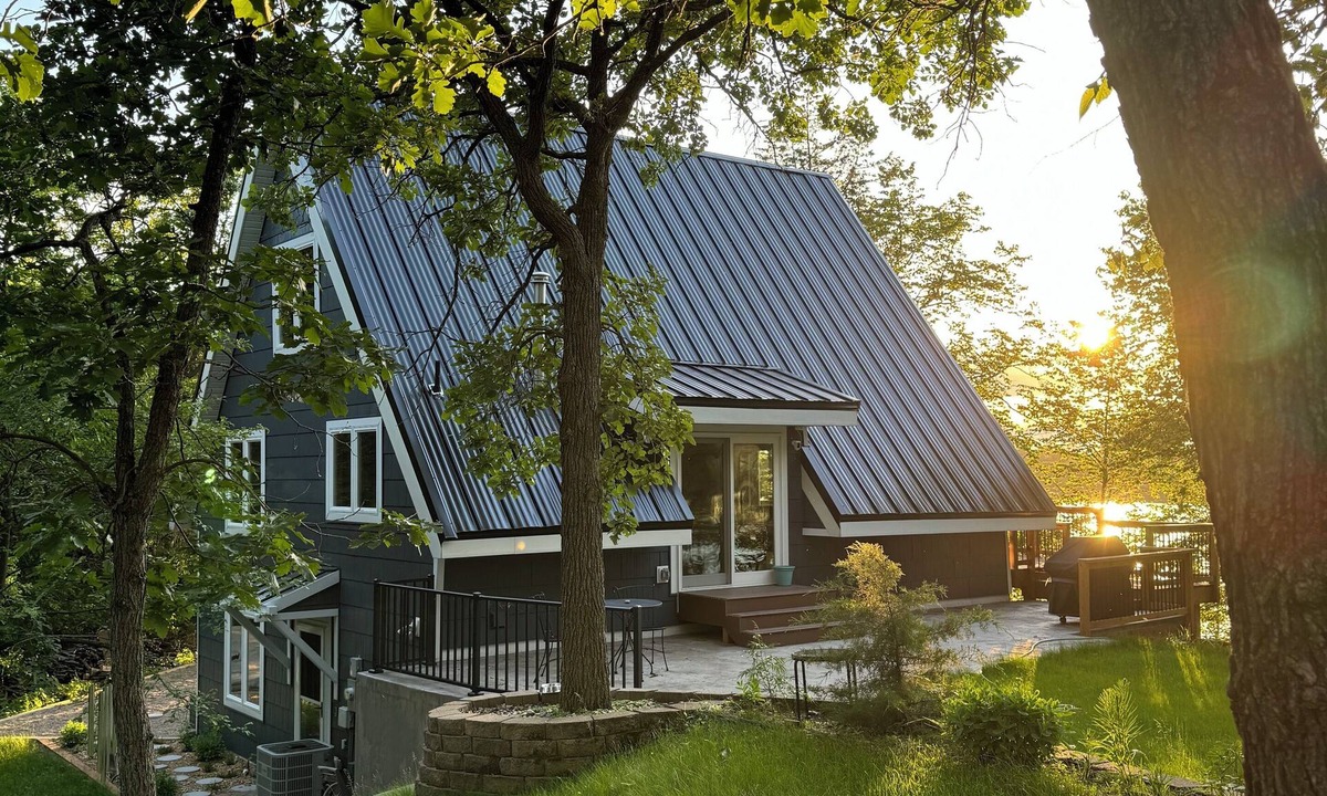 Cold Spring Cabin | A Hygge Hüs, a charming A-Frame nestled on the shores of Lake Bolfing