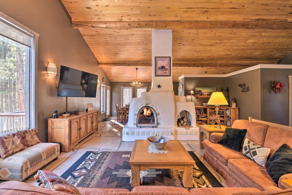 Angel Fire House | Altitude Adjustment Angel Fire Cabin with Deck