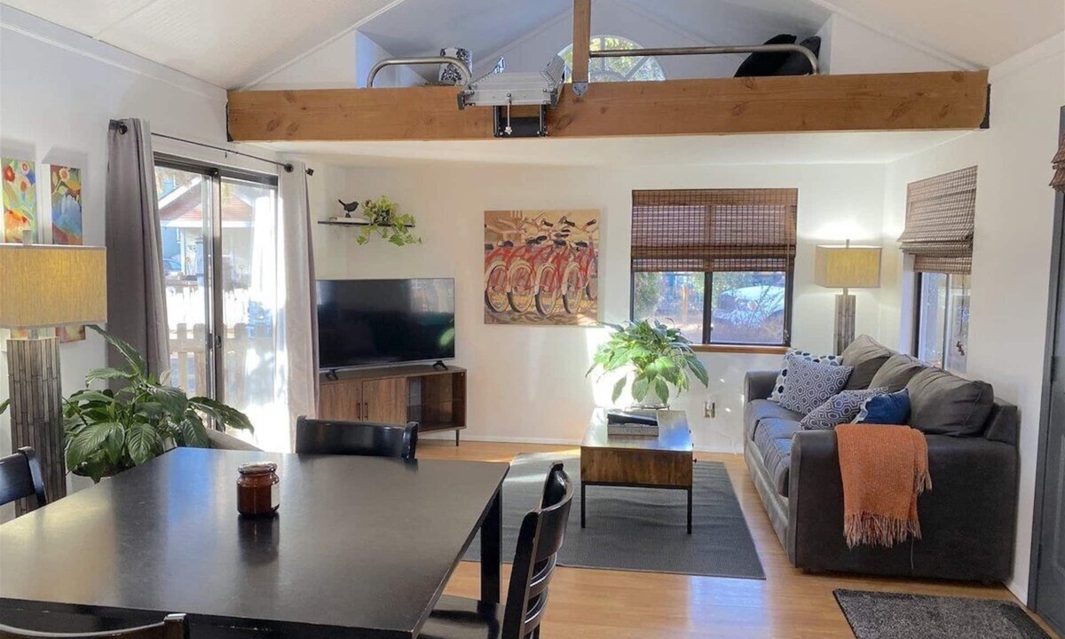 Old Bend House | Bluebird Day - River Gem Bungalow, perfect for a cozy getaway by the river.