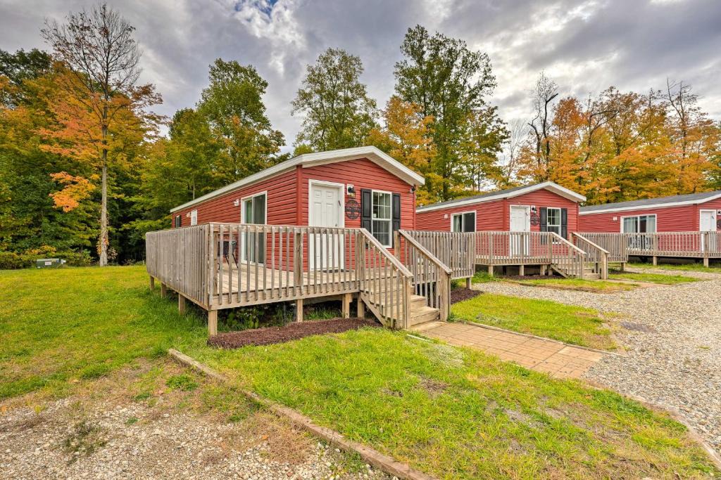 Cassopolis House | Cassopolis Cabin, Private Deck and Lake Access!
