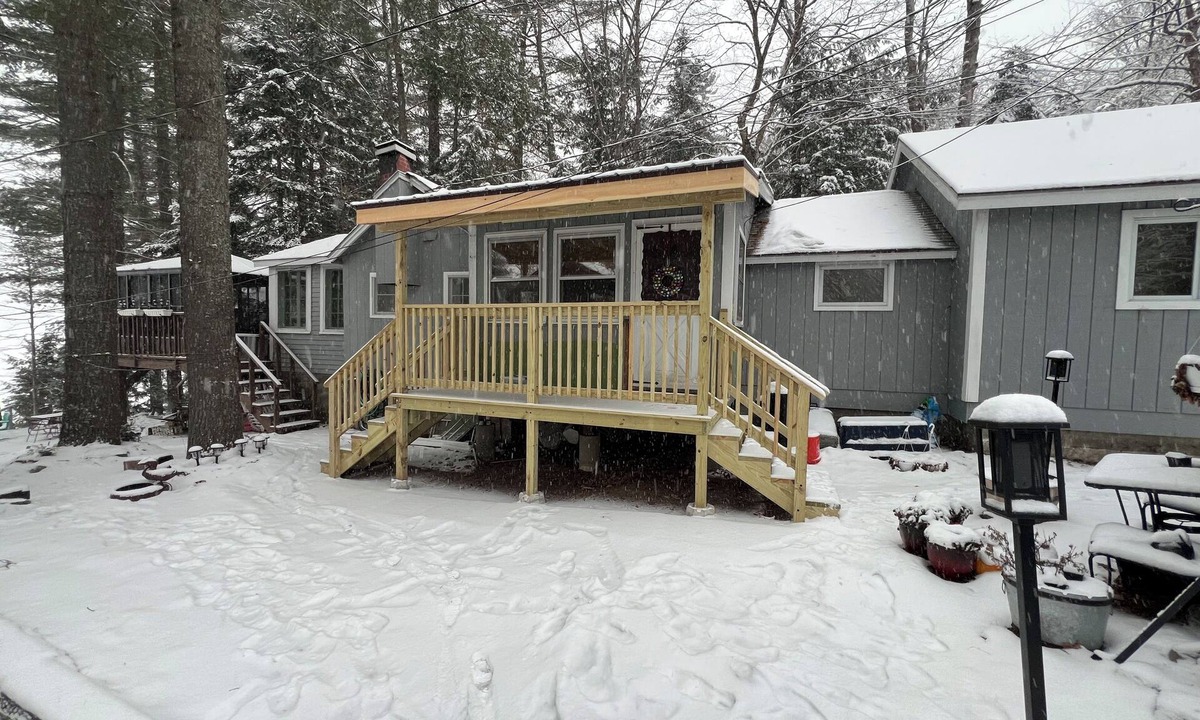 Tupper Lake Cottage | Charming, newly renovated pet-friendly, lake front cottage on Little Wolf Pond!