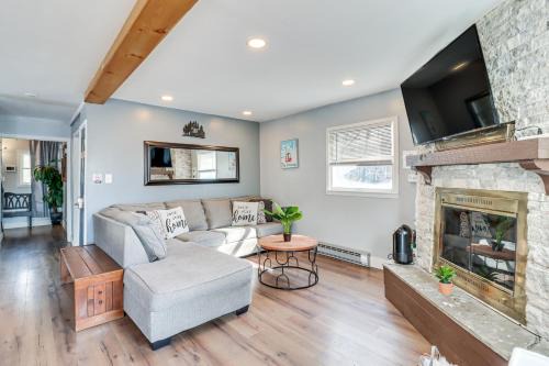 Long Pond House | Fire Pit + Game Room: Spacious Poconos Retreat!