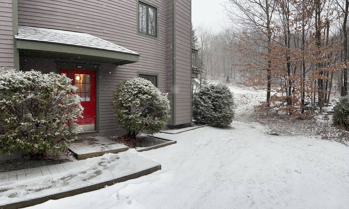 North Troy Condo | Jay Peak's Premier Ski-In/Ski-Out Location-just steps from the trail