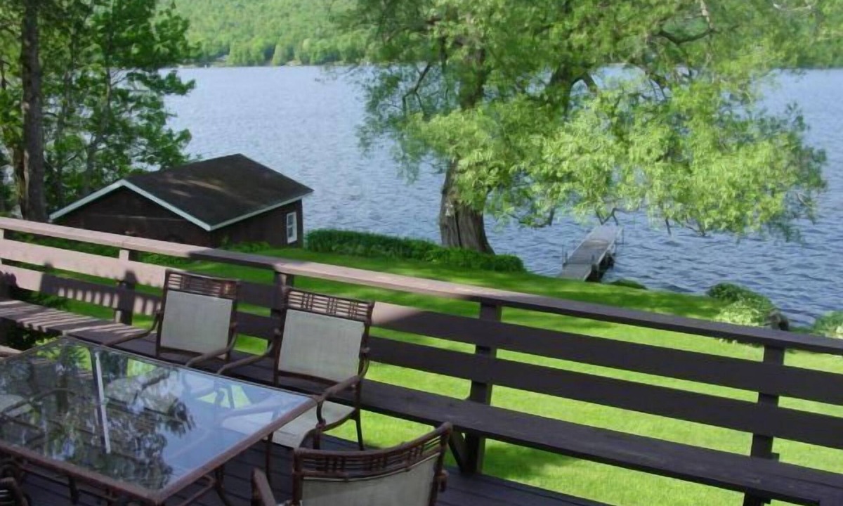 Town of Bellmont House | Lakefront Home Adirondacks on Chateaugay Lake