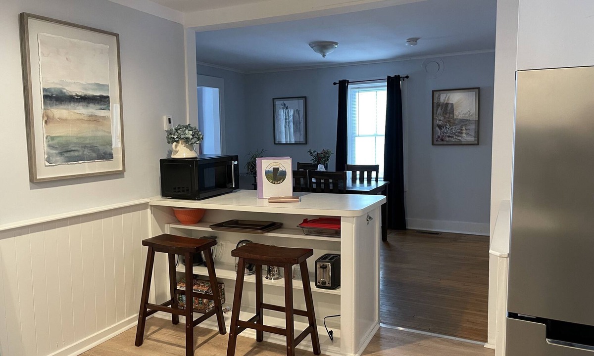 Winooski Apartment | Large cozy and peaceful apartment walk anywhere