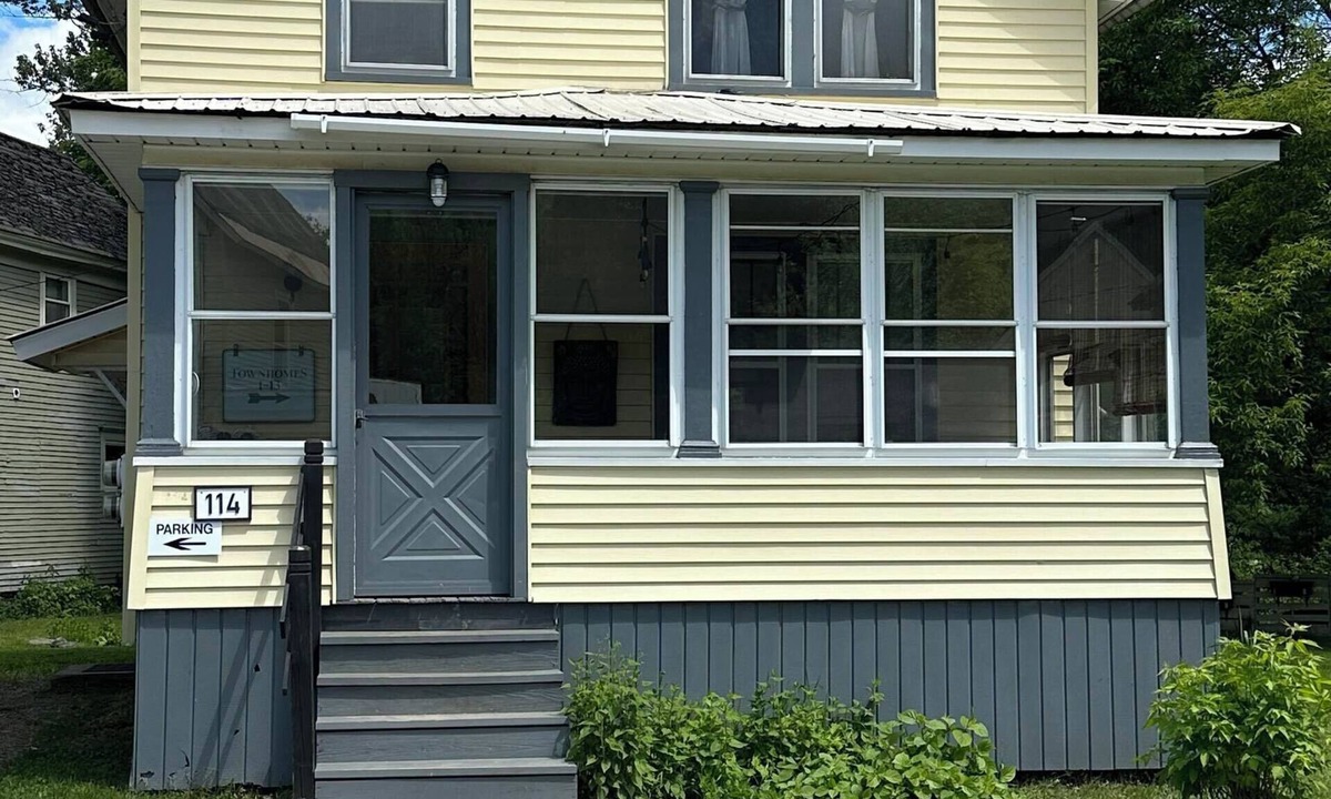 St. Johnsbury Center House | Nestled in a quiet urban neighborhood. Access to downtown amenities & festivals.