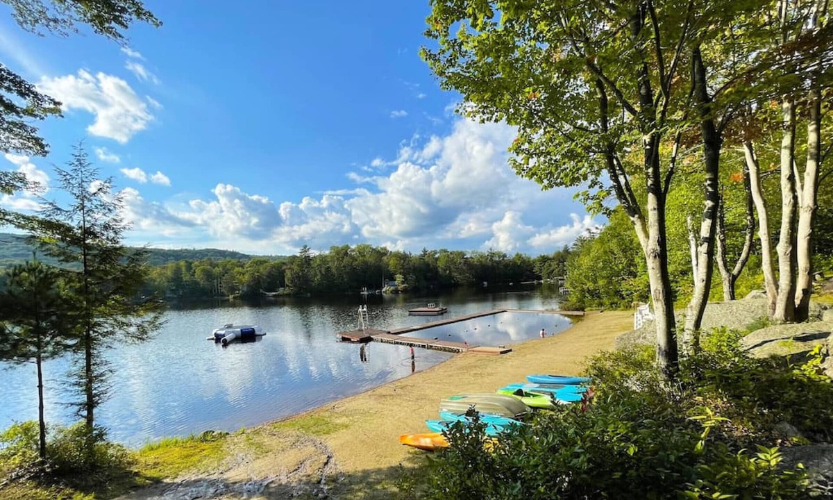 Windsor House | Outdoor Playground on Lake and Close to Skiing