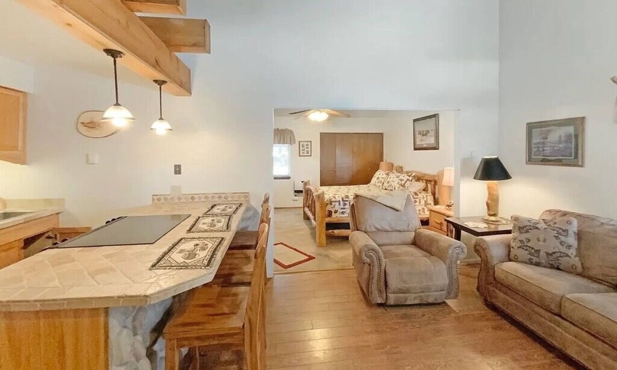 Angel Fire Condo | Park N Walk Location . Top Floor