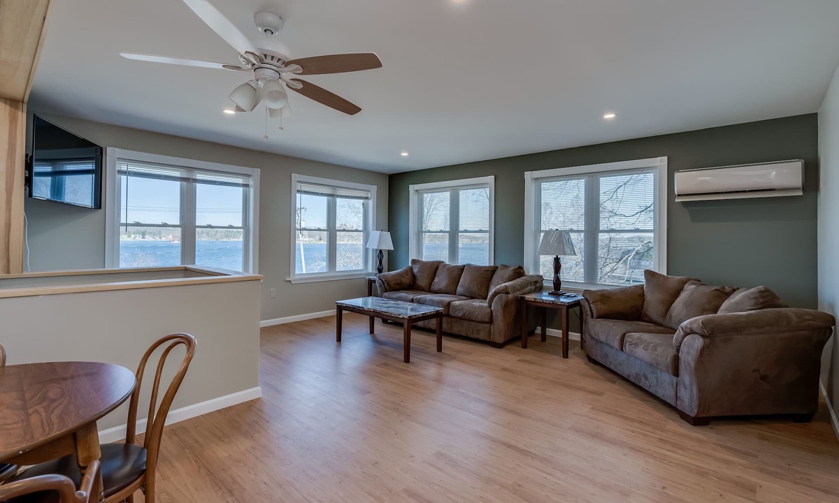 Alexandria Bay Condo | Riverview Townhouse IV in Downtown Alexandria Bay