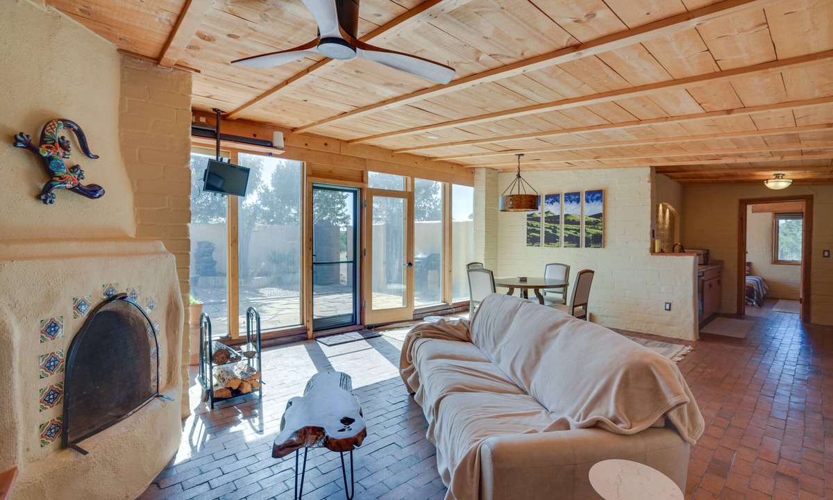 Eldorado at Santa Fe Cottage | Santa Fe Vacation Rental w/Patios & Pool Access!