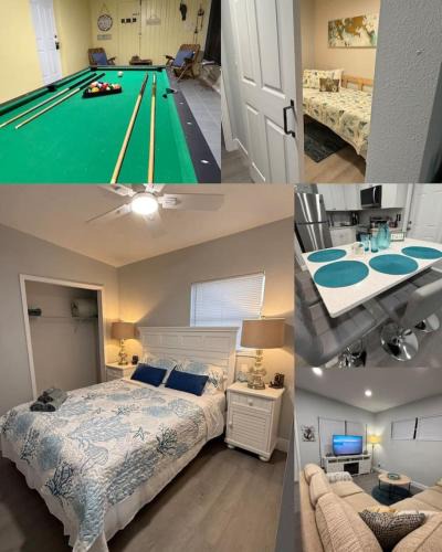 Cocoa Beach House | Sleeps 8 1k 2Q 1T w pool hockey ping-pong