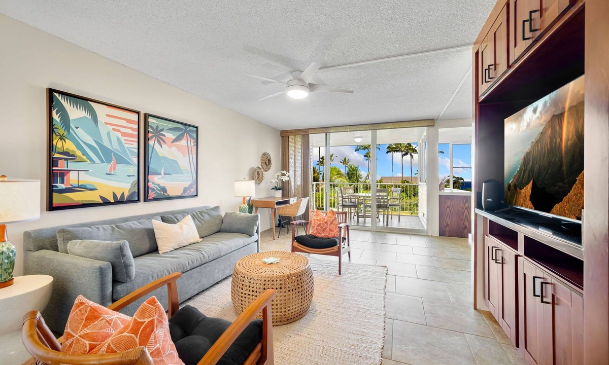 Princeville Condo | Spacious Cliffs Condo: Pool & Ocean View