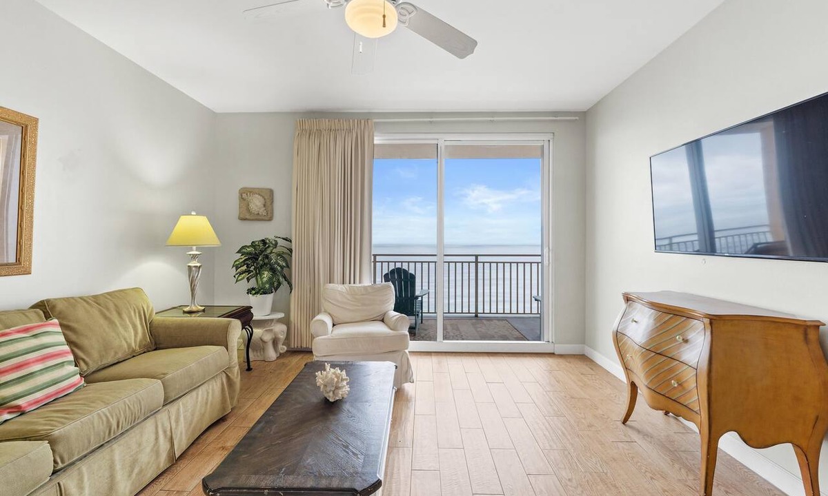 West Panama City Beach Condo | Splash 2004E - Beachfront, Pools, Lazy River, Waterpark, Free Activities Incl
