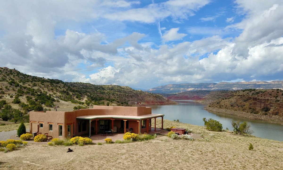 Youngsville House | Stellar, Southwest, Luxury home. Extraordinary location on Abiquiu Lake