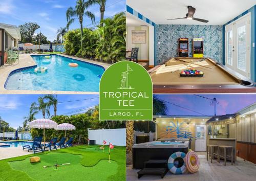 Largo House | Tropical Tee - Putt Putt - Pool - Hot Tub - Bikes