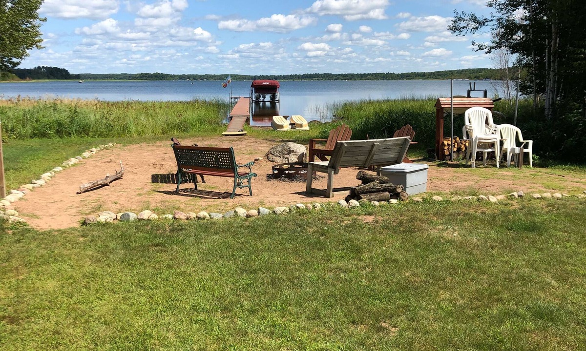 Shell Lake House | Waterfront Cabin With Sand Beach On Pristine Shell Lake