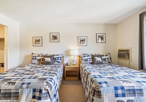 Cedarbrook Hotel Room 2 Doubles 119