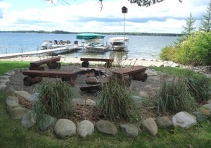Crosslake MN Lake Home, Sunsets, Sand Beach, Walk to Town Square
