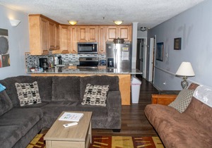 E103 · Winterplace Ski in Ski out condo First floor -E103