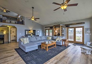 Lakefront Eau Galle Home with Hot Tub and Fire Pit