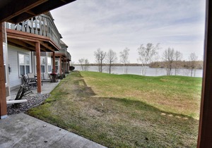 T312 condo on Tagalong Golf Course overlooking Red Cedar lake
