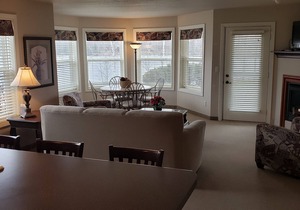 T316 is Spacious condo at Tagalong Golf Resort on Red Cedar Lake