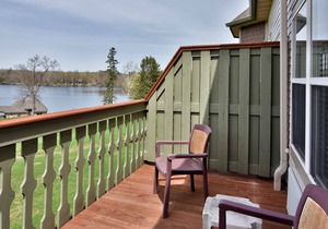 T317 Beautiful condo overlooking Tagalong Golf course on Red Cedar Lake