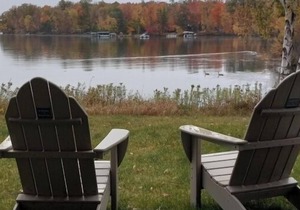 T411A Beautiful condo at Tagalong Golf Resort on Red Cedar Lake