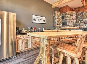 Waterfront Mille Lacs Lodge Deck Grill | Isle