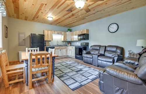 Lake Wissota Cottage | 83 m² Cabin ∙ 2 bedrooms ∙ 6 guests