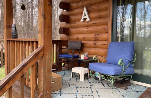 Pittsfield Cabin | A Beautiful Log Cabin In The Woods, On Pontoosuc Lake, Yet Near Everything