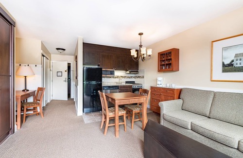 West Dover Apartment | Cozy Studio | Ski-In Access + Kitchenette