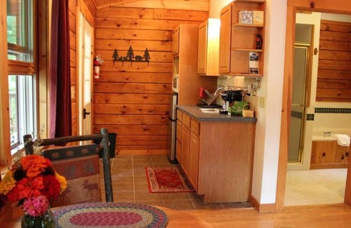 Keene Cabin | Honeymoon Cabin with Jacuzzi Tub