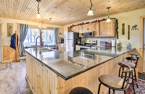 Chazy Cabin | Lake Champlain Vacation Rental on Private Lot