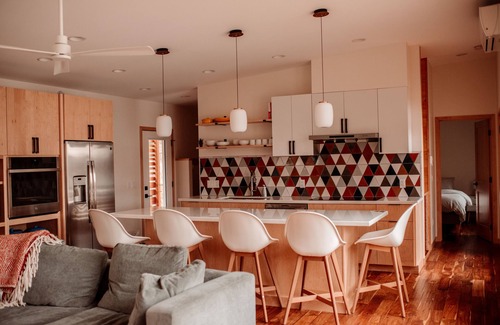 Balsam Lake House | New Modern Lake House at Balsam Lake