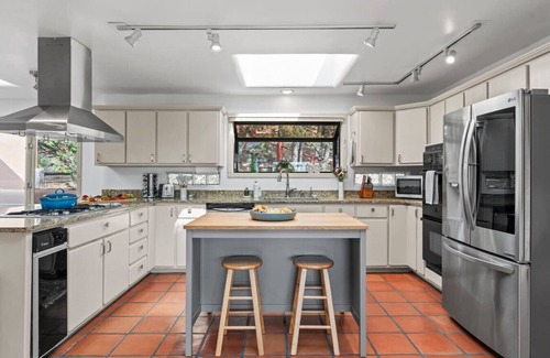 Northeast Santa Fe House | Spacious Hillside Retreat w/Spa, Games, & Views