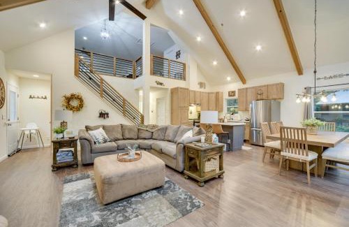 Webster House | Waterfront Webster Cabin with Dock on Warner Lake!