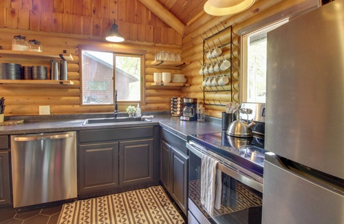 Breezy Point Cabin | 1 Mi to Beach & Lake: Breezy Point Cabin w/Yard!