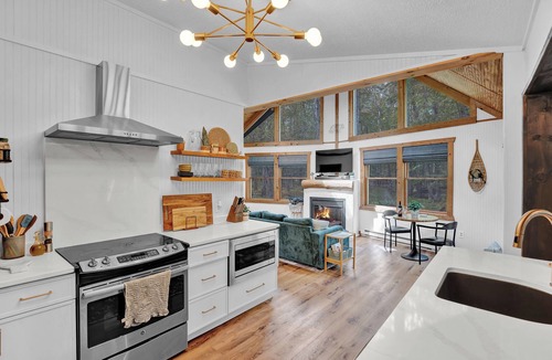 Locust Lake Village Ski Chalet | 2 Full Baths, Fireplace, Steps to Lake, In Woods