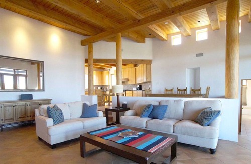 Nambe Pueblo House | 360° View Private Santa Fe Mountain Retreat