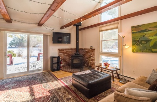 Hillsboro House | 4-season waterfront lake house: kayak/swim/hike/ ski, pets welcome