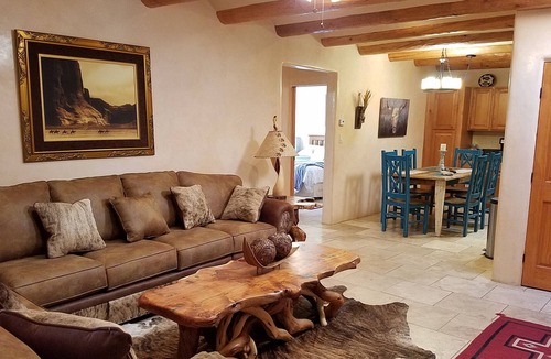 Santa Fe House | 7 Bedroom Family Compound with 4 Bathrooms 2 Sun Rooms and Private Hot Tub