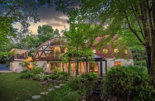 Eden Prairie House | 8000 square foot GEODESIC DOMES - the most unique and magical vacation home EVER