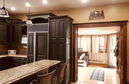 Balsam Lake House | 90 Ft of Frontage on Balsam Lake, WI-w/large dock and more. Sleeps 12+