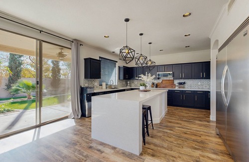 Mesa House | A Comfortable Mesa Escape with a Private Pool, Game Room, and Access to Shops