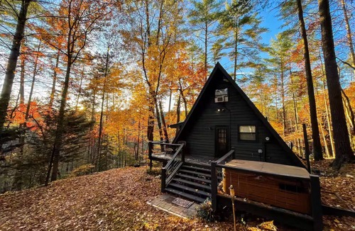 Suches House | A-Frame near Blue Ridge w Private HotTub