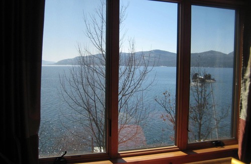 Putnam Station House | A little slice of heaven on Lake George Direct Waterfront Private Dock & Beach!