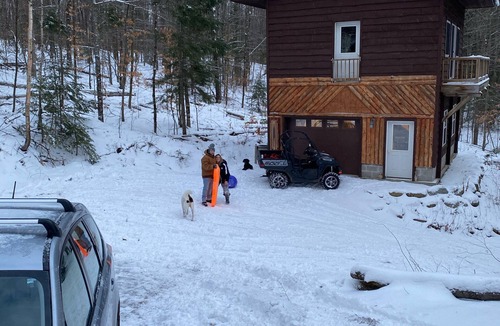 Vermontville Cabin | A True Rustic Cabin with Private Access to Bass Lake and Hiking Trails